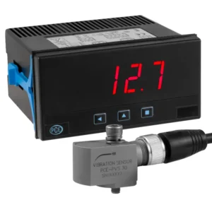 Vibrómetro PCE-PVS 30-DPD-U con indicador de panel incluido